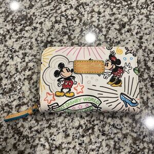 Disney Dooney and Bourke Sketch Wallet